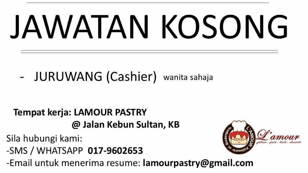 >Pembantu Cashier >Pembantu Cashier