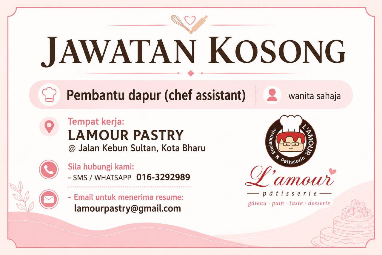 >Pembantu Cashier